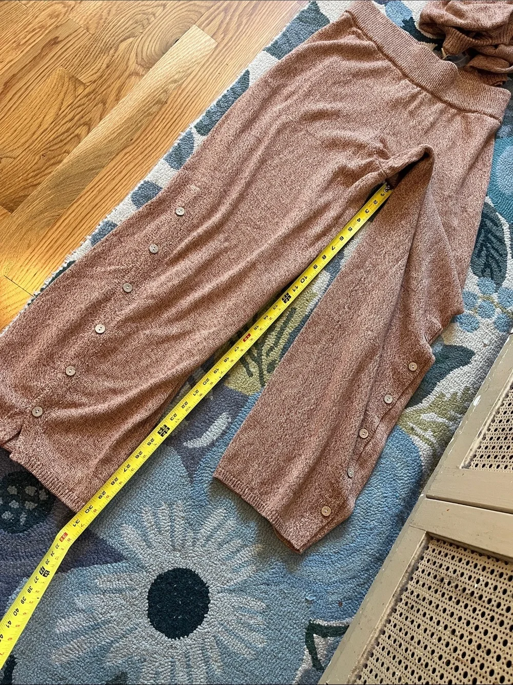 Free People Button Up Sweater Set Size Medium